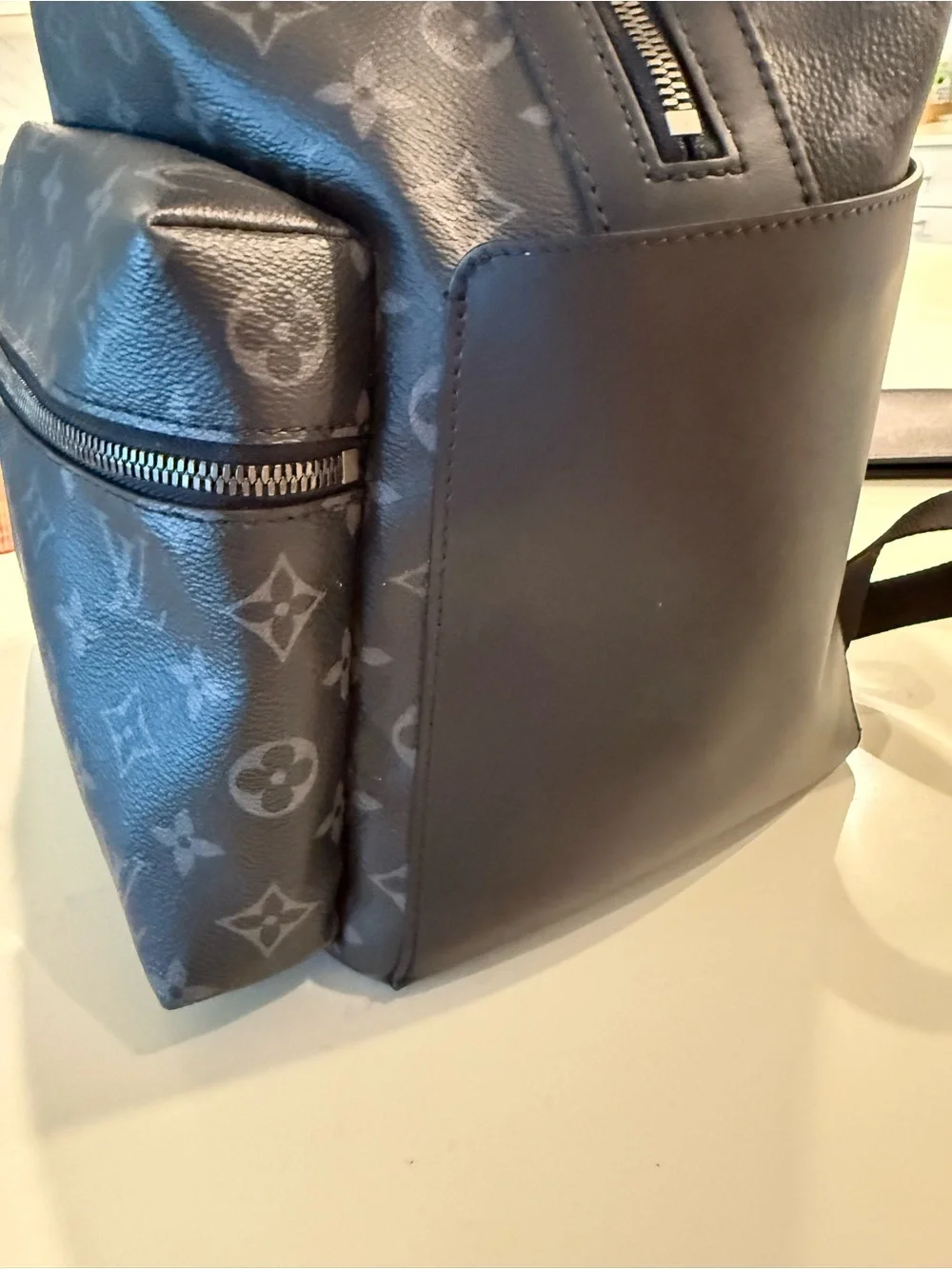 Louis Vuitton Discovery Backpack MM Monogram Eclipse
